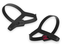Left and right                                straps